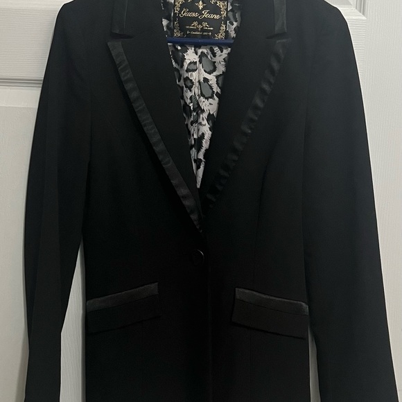 Ladies black Guess blazer size 6 - Picture 3 of 5